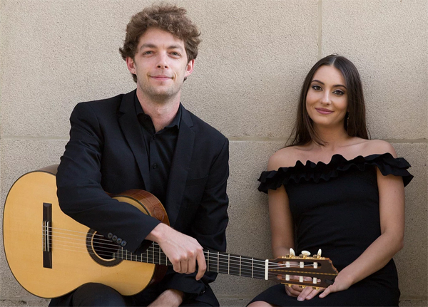 Duo Apollon - Aaron Haas, Classical Gitarist and Anastasia Malliaras, Soprano